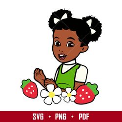 grancie's corner & strawberry svg, gracie's girl svg, gracie's corner svg, png pdf digital file