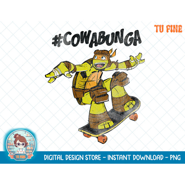 Teenage Mutant Ninja Turtles Cowabunga Skateboard T-Shirt copy.jpg