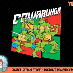 teenage mutant ninja turtles cowabunga squares tee-shirt.png