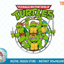 teenage mutant ninja turtles group action stance t-shirt.png