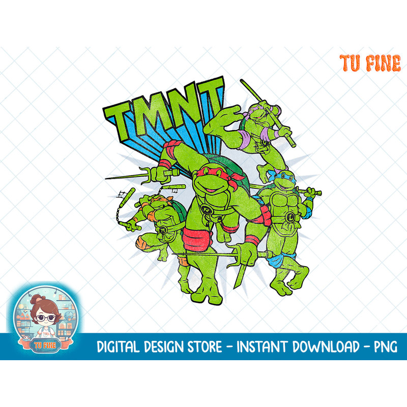 Teenage Mutant Ninja Turtles Group Action T-Shirt copy.jpg