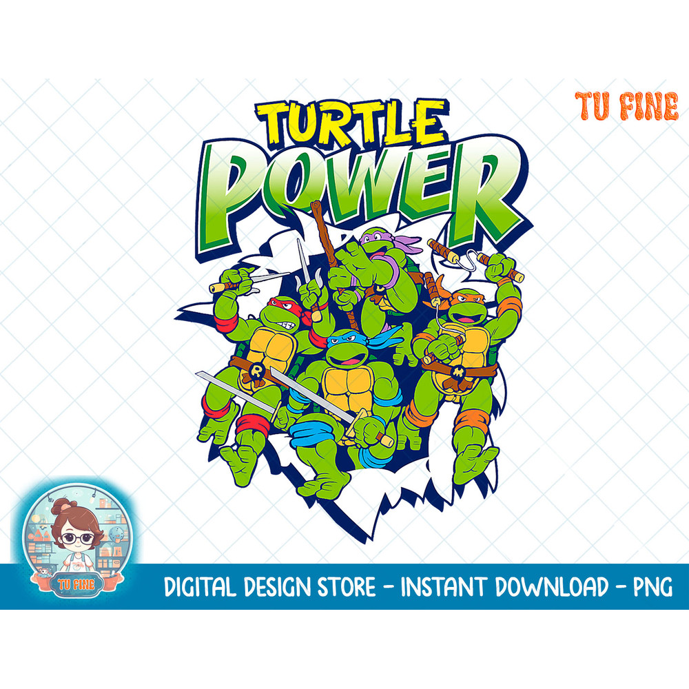 Teenage Mutant Ninja Turtles Group Bursting Out T-Shirt copy.jpg
