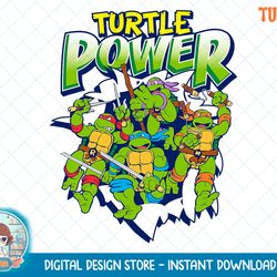 Teenage Mutant Ninja Turtles Group Bursting Out T-Shirt.png