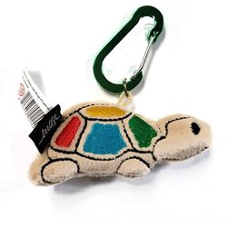 Mini Turtle Soft Plush Keychains for Bags and Keys - Set of 1