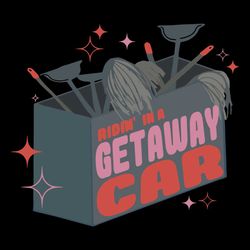I'm A Getaway Ca SVG Broom Cart Era's Tour SVG Cutting Files