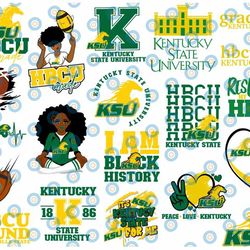 20 files kentucky state svg, hbcu teams svg, hbcu football svg, sport bundle svg, clipart