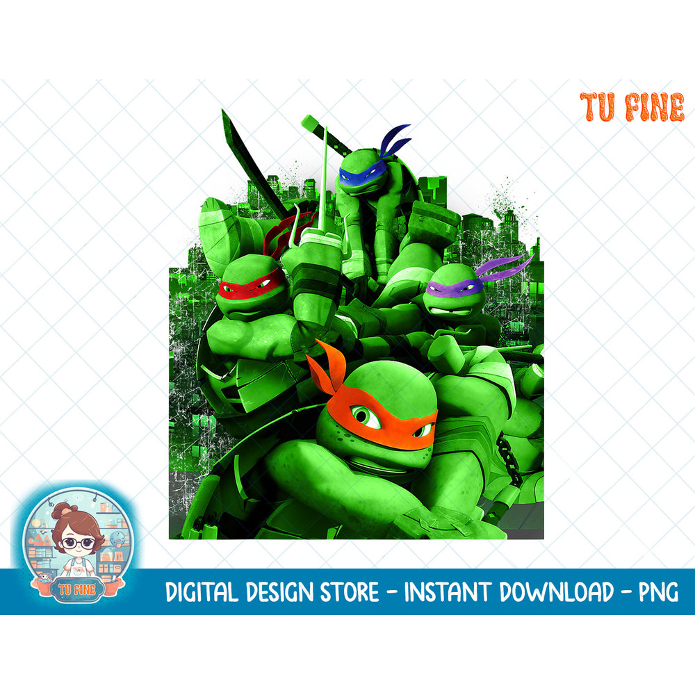 Teenage Mutant Ninja Turtles Mean Green Action Graphic Tee copy.jpg