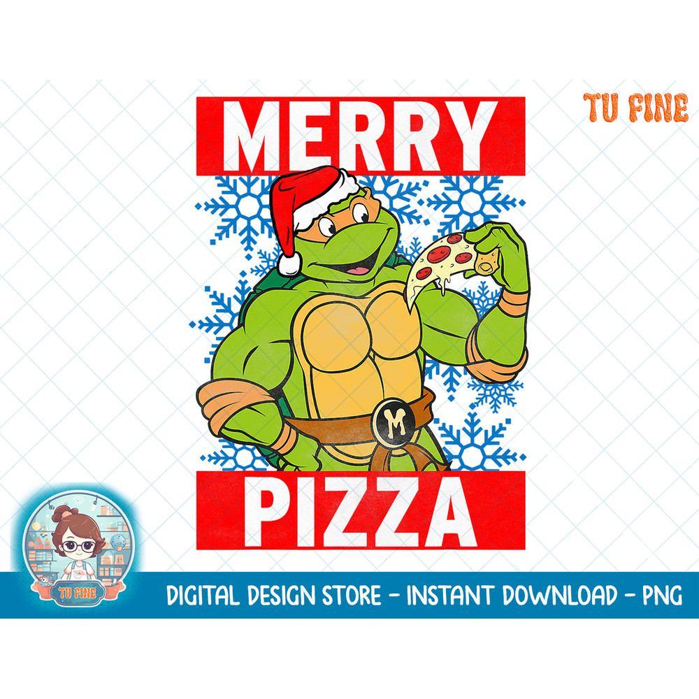 Teenage Mutant Ninja Turtles Merry Pizza Tee-Shirt copy.jpg