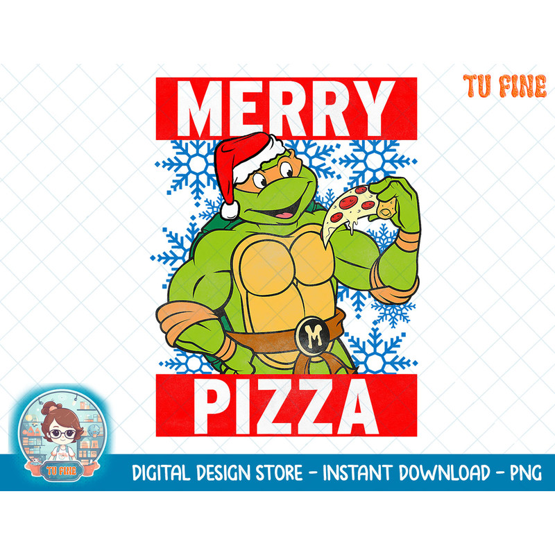 Teenage Mutant Ninja Turtles Merry Pizza Tee-Shirt copy.jpg