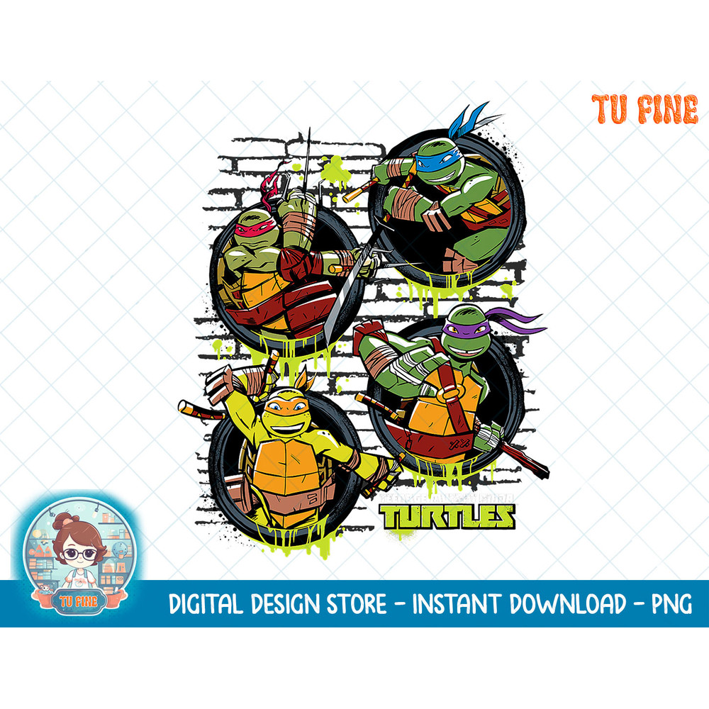 Teenage Mutant Ninja Turtles Multiple Sewer Holes T-Shirt copy.jpg
