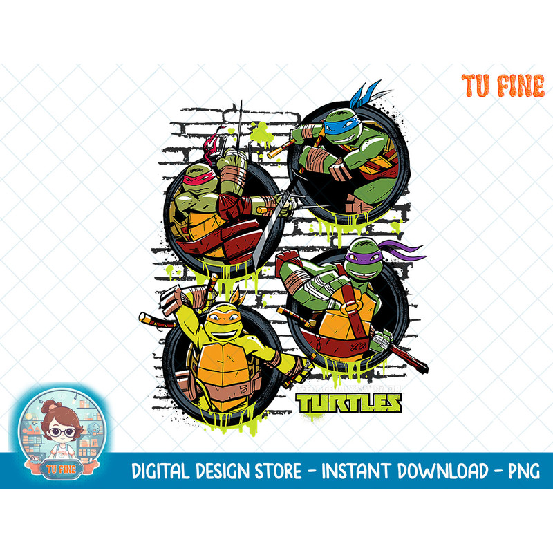 Teenage Mutant Ninja Turtles Multiple Sewer Holes T-Shirt copy.jpg