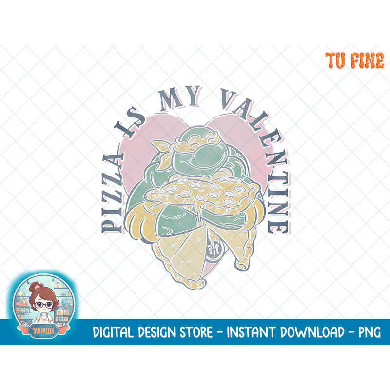 Teenage Mutant Ninja Turtles Pizza Is My Valentine T-Shirt copy.jpg