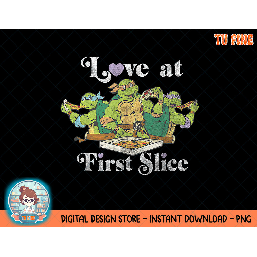 Teenage Mutant Ninja Turtles Pizza Love T-Shirt copy.jpg