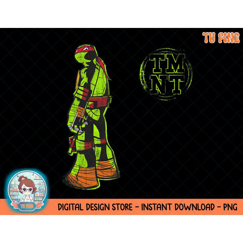 Teenage Mutant Ninja Turtles Raphael Action Stance T-Shirt copy.jpg