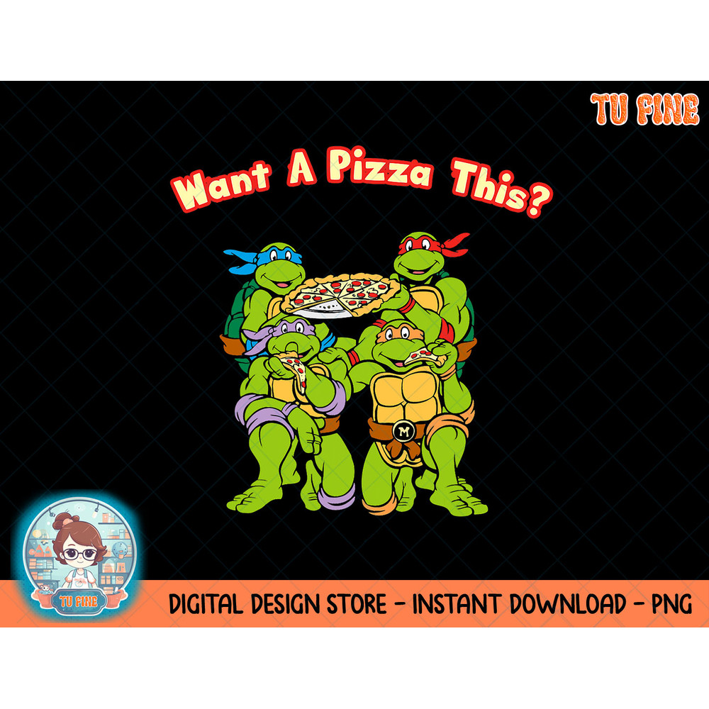 Teenage Mutant Ninja Turtles Want A Pizza This Text T-Shirt copy.jpg