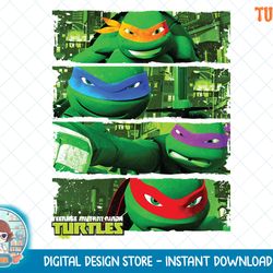 TMNT 4 Panel Characters Long Sleeve T-Shirt.png