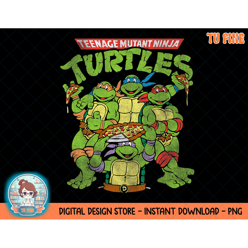 TMNT Distressed Logo With All Characters T-Shirt copy.jpg