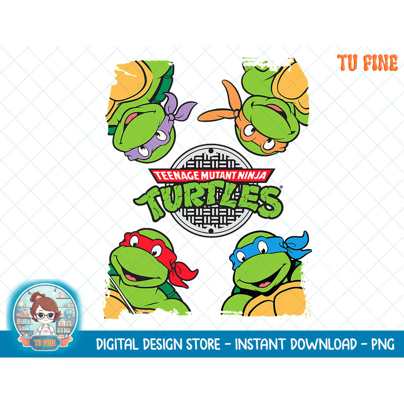 TMNT Four Corners Turtle Tee Ninja Turtles T-Shirt copy.jpg