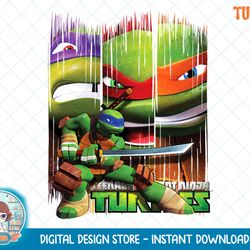 tmnt leonardo in front group shot t-shirt.png