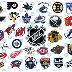 nhl logo svg bundle hockey league logo nhl logo vector printable cut files, logo bundle svg, sport bundle svg