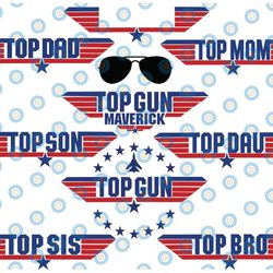 top dad svg, top mom svg, top bro svg, top sis svg, top son svg, top dau svg, logo bundle svg, sport bundle svg