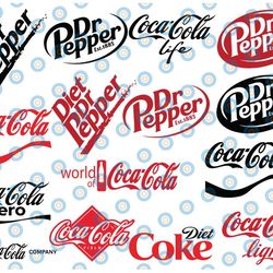 coca cola bundle svg, diet dr pepper bundle logo, coca cola bundle, logo bundle svg, sport bundle svg