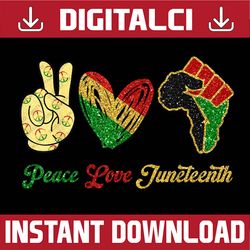peace love juneteenth black pride freedom independence day juneteenth, black history month, blm, freedom, black woman, s