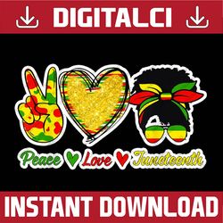 peace love juneteenth black pride freedom independence day juneteenth, black history month, blm, freedom, black woman, s