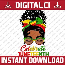 black women messy bun juneteenth celebrate indepedence day juneteenth, black history month, blm, freedom, black woman, s