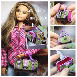 miniature bag limited edition suitable for small puppies and for a stylish look of your doll amazing gift