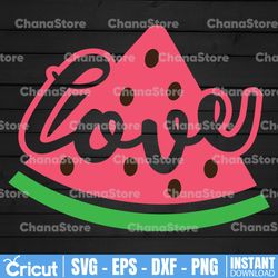 love watermelon svg, hello summer svg funny beach vacation shirt design, instant download