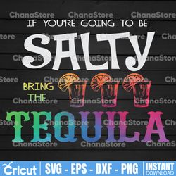 if you're going to be salty bring the tequila png , salty png tequila day day, drinking , sassy , funny, sublimation,