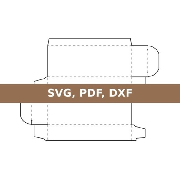 Tube Container Svg Tube Box Template, Box Template SVG, SVG Files, SVG, Cricut | Inspire ...