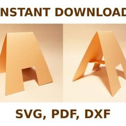 tent display stand template, box template svg, svg files, svg, cricut