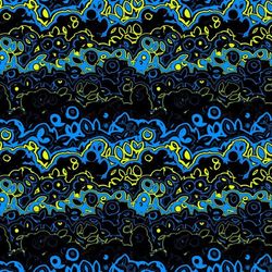 blue graffiti wave seamless tileable repeating pattern