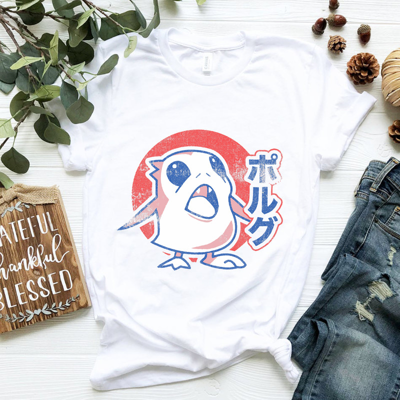 Star Wars Anime Porg T-Shirt.png