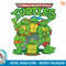 TMNT Ninja Group Shot Distressed T-Shirt copy.jpg