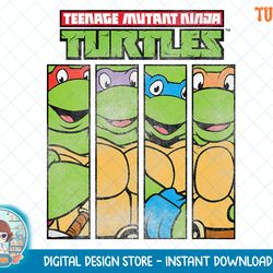 Womens Nickelodeon Teenage Mutant Ninja Turtles Turtle Panels V-Neck T-Shirt.png