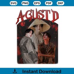 image of daechwita agust d graphic shirt design png download