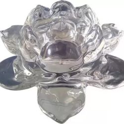 Crystal Lotus Decor Piece For Home And Office Decor As Well Gifting