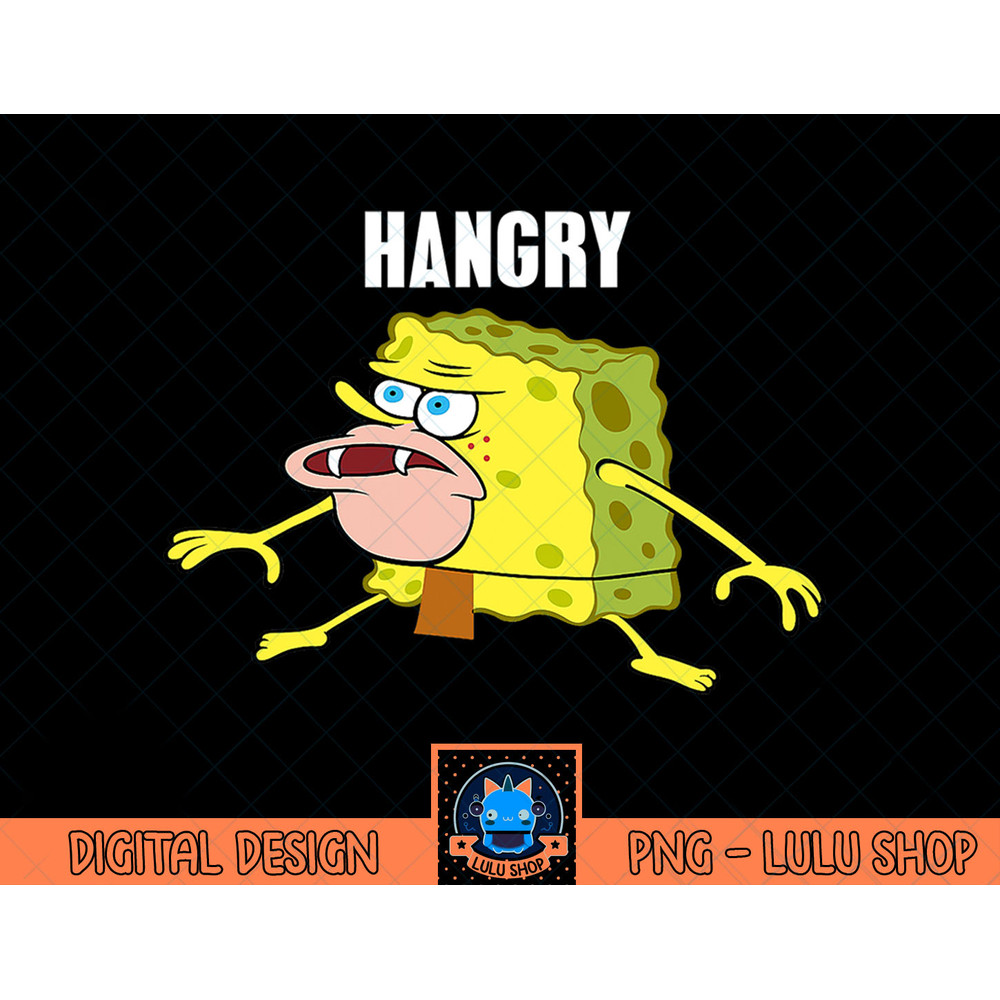 Hangry Caveman Spongebob Meme T-Shirt copy.jpg