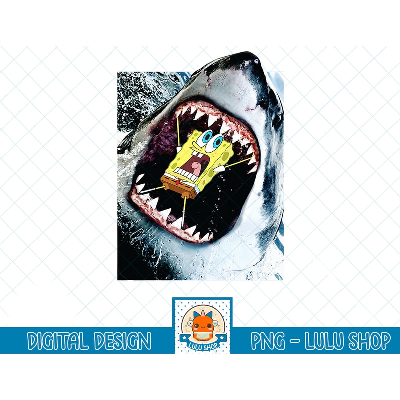 Shark Eating Spongebob Squarepants T-Shirt copy.jpg