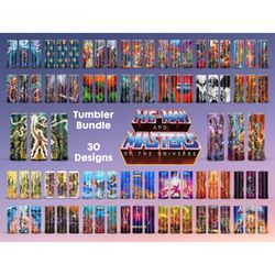 he man masters tumbler 20oz skinny straight &tapered designs,sublimation tumbler designs,he man masters tumbler designs