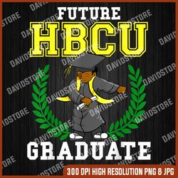 future hbcu graduation black college flossing boy last day of school png sublimation design