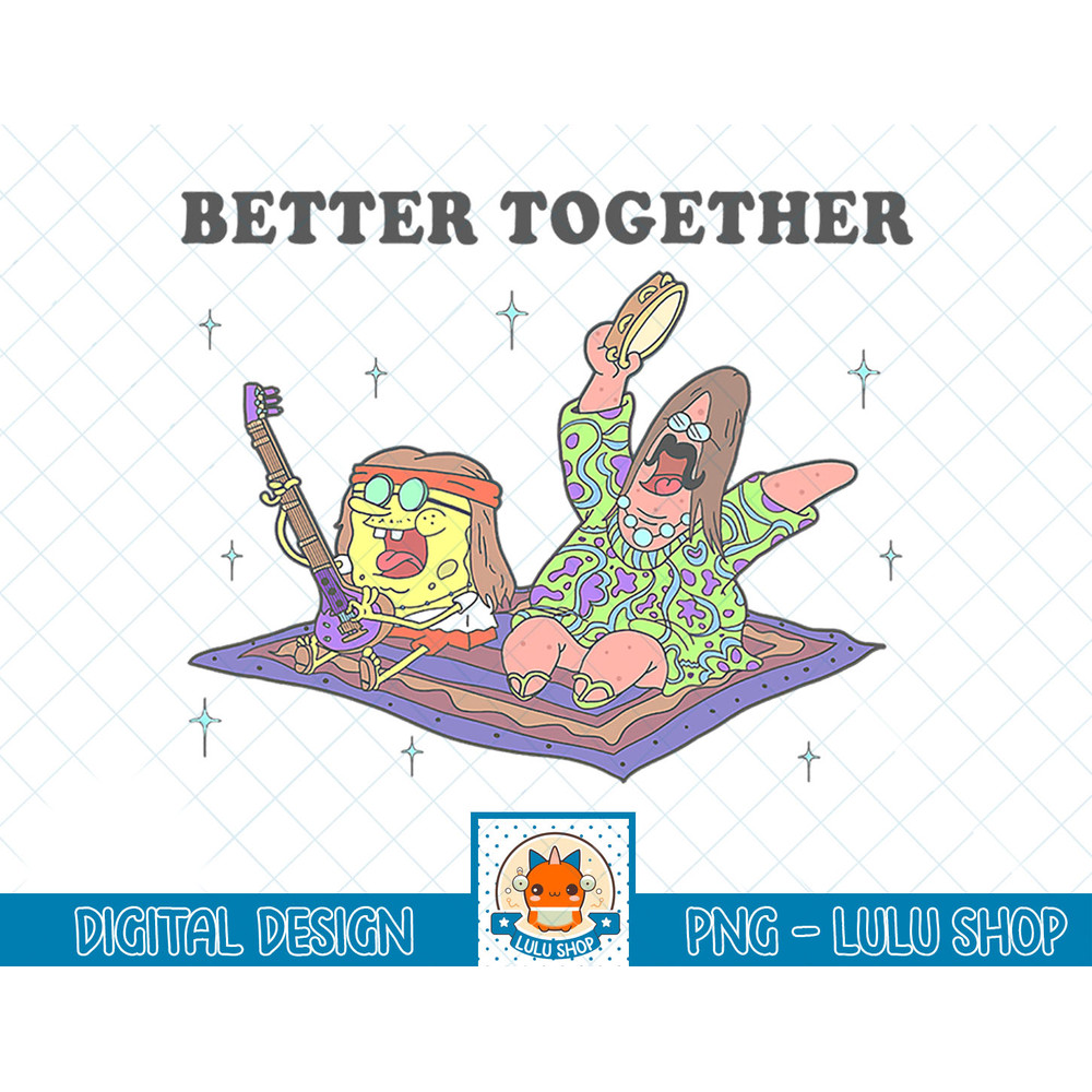 SpongeBob SquarePants & Patrick Better Together Magic Carpet T-Shirt copy.jpg