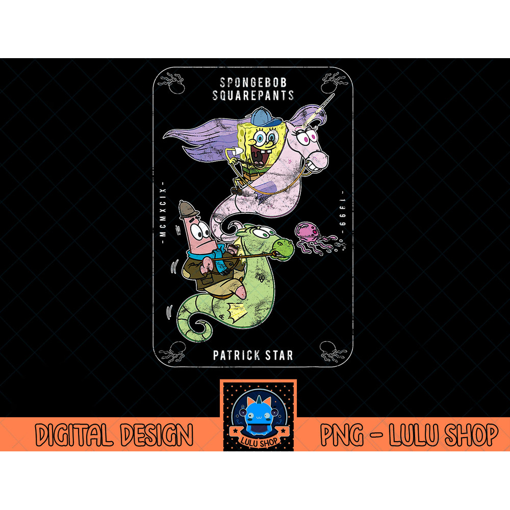 SpongeBob SquarePants & Patrick Tarot Bob Card T-Shirt copy.jpg