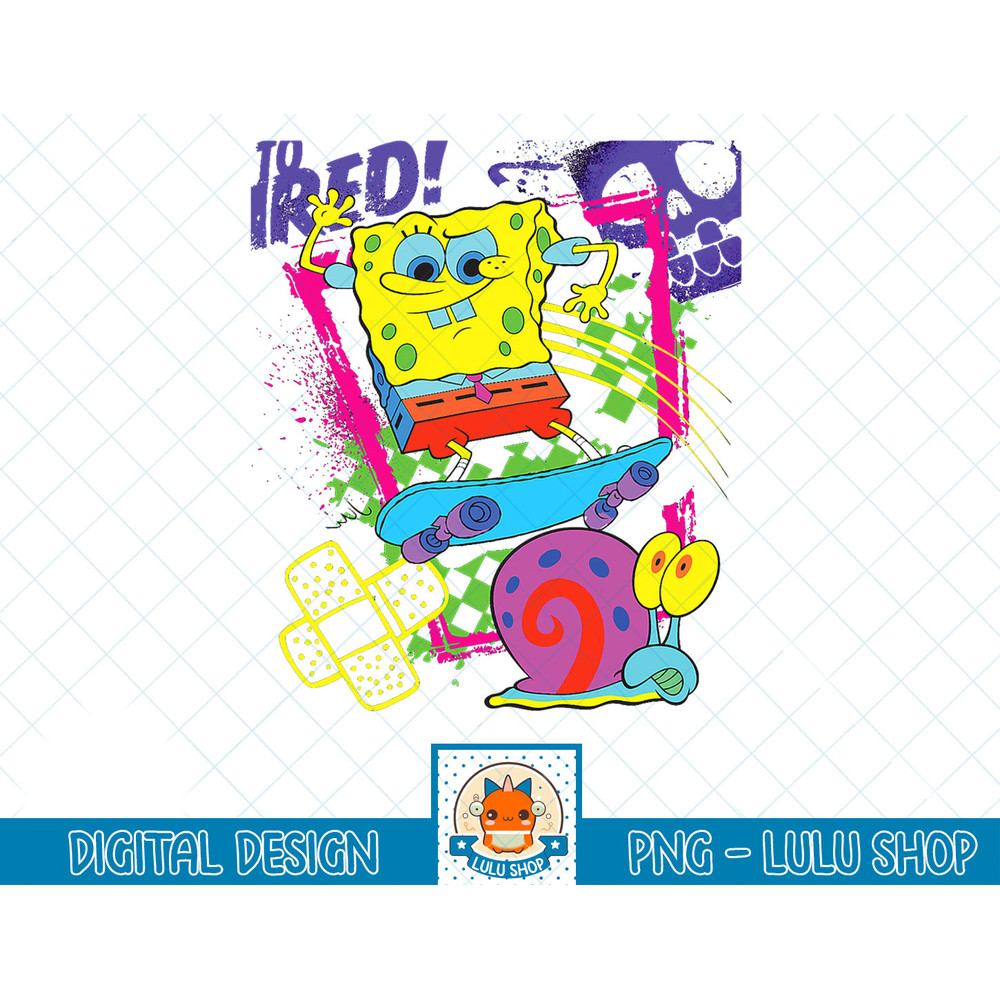 Spongebob Squarepants Born To Shred! T-Shirt copy.jpg