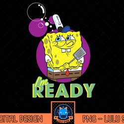 spongebob squarepants bubble fry cook i'm ready t-shirt.png