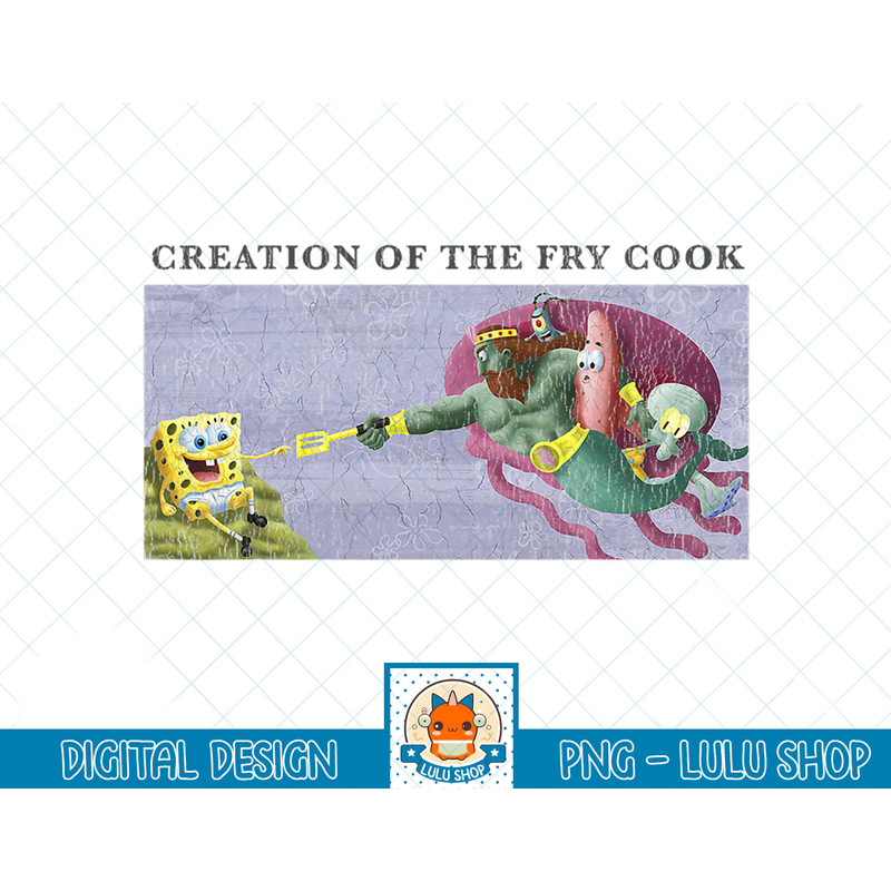 SpongeBob SquarePants Creation Of The Fry Cook T-Shirt copy.jpg
