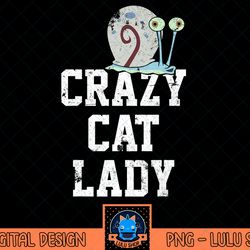 spongebob squarepants gary crazy cat lady t-shirt.png